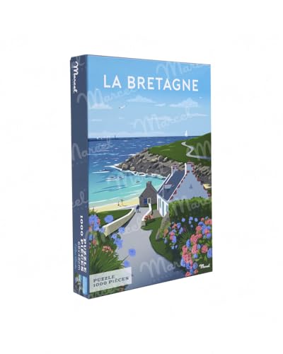 1000P-Puzzle Bretagne von Marcel 1000P-Puzzle Bretagne von Marcel von Marcel Travel Posters
