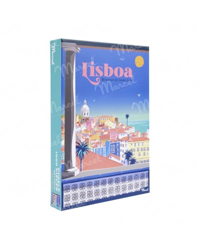 Marcel Travel Posters 1000p Lissabon Miradouro von Santa Luzia Marcel Travel Posters 1000p Lissabon Miradouro von Santa Luzia von Marcel Travel Posters