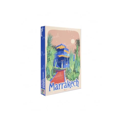 Marcel Travel Posters 1000p Marrakesch Der Garten Majorelle von Marcel Travel Posters