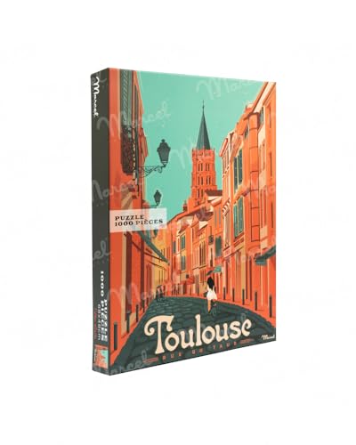 Marcel Travel Posters 1000p Toulouse Stierstraße von Marcel Travel Posters