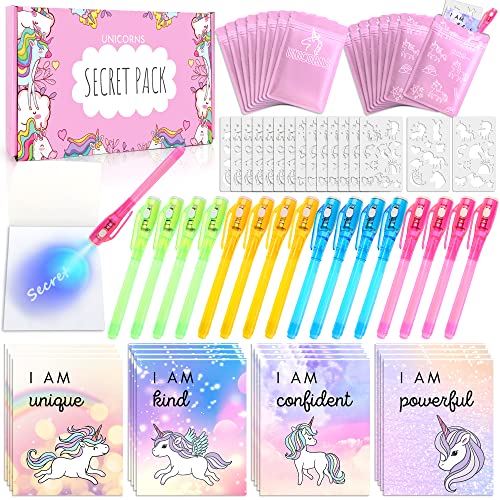 MarckersHome UV Stift und Notizbuch, 16 Stück Mitgebsel, Zauberstifte Kinder, Kindergeburtstag Gastgeschenke, Adventskalender,Einhorn-Geschenk für Mädchen MarckersHome UV Stift und Notizbuch, 16 Stück Mitgebsel, Zauberstifte Kinder, Kindergeburtstag Gastgeschenke, Adventskalender,Einhorn-Geschenk für Mädchen von MarckersHome