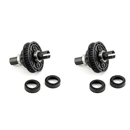 Marclix 2X 38T Riemengetriebe Differential mit Lager für 3Racing Sakura S XI XIS D4 D5 Ultimate 1/10 RC Car Upgrade Teile von Marclix