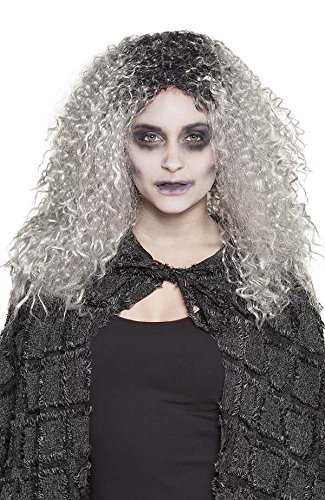 TH-MP Graumelierte Zombie Perücke Halloween Kostüm Zubehör von Marco Porta