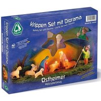 Krippen Set mit Diorama 11-tlg von Margarete Ostheimer GmbH
