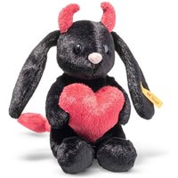 Steiff 081170 - Hoppie Hase Kleiner Teufel mit Herz, sitzend, schwarz/rot, Plüsch, 14 cm Steiff 081170 - Hoppie Hase Kleiner Teufel mit Herz, sitzend, schwarz/rot, Plüsch, 14 cm von Margarete Steiff GmbH