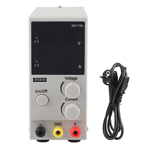 Marhynchus 10A DC Reguliertes Stromversorgungsversorgung Hoher Präzisionsschaltnetztesversorgung 10A für PCB -Produktions -LED -Produkte, DC -Lüftertests, Elektroplatten, (EU -Stecker 220 V) von Marhynchus