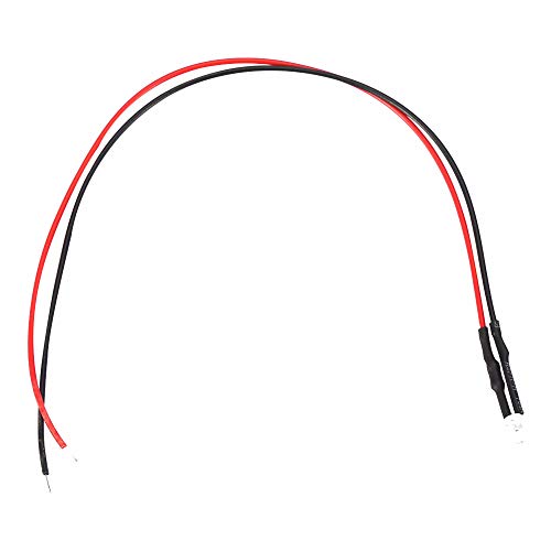 Marhynchus 10pcs 12 V 3 Mm LED -Licht Emittierende Diode Kabel Flexible Mehrfarbige LED -Lichtkabel, Energieeinsparung mit 20 cm Länge für Spielzeugauto Verwendung (Siebenfarbige langsame Dispersion) von Marhynchus
