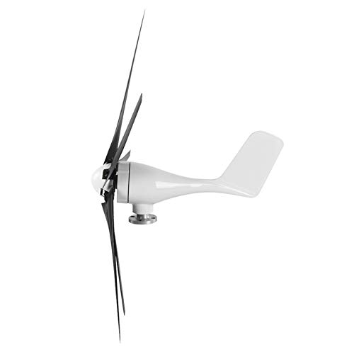 Marhynchus 5 Blattwindgenerator 800W Windkraftanlagen Kleiner Windmühlengenerator 48 -V Industrial Supplies Maschinenausrüstung Dynamo, Hohe Effizienz, Automatische Windrichtung, Breit (12V) von Marhynchus