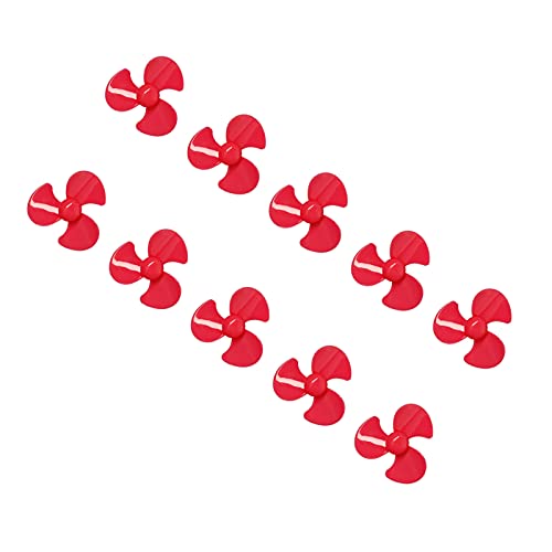Marhynchus Auto - Modellzubehör - 10 PCs. 50 Mm 3 Klingen (Rot) von Marhynchus