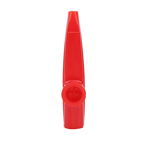 Marhynchus Durade Plastik Kazoo für das Spiel der Individuellen und Akustischen Instrumente, Kompakt und Freundlich mit Reisen - Gelb (Rot) von Marhynchus