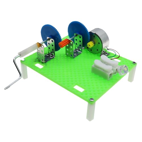 Marhynchus Handkurbelgenerator Zweistöckige Beschleunigung Physik Experiment Spielzeug für Kit Abs Plastik von Marhynchus