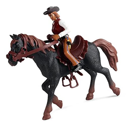 Marhynchus High Simulation Cowboy Spielzeug Sicheres Plastikmaterial für Kindertischtop, Breite Anwendung (#2) von Marhynchus