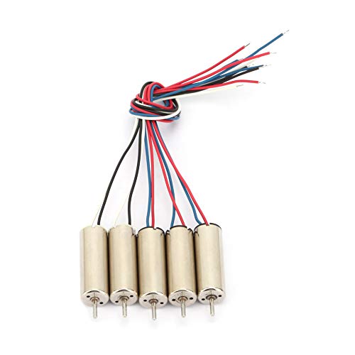 Marhynchus Hochgeschwindige Große Torsionsmotor 24000 U/Min für Quadcopter und Spielzeugflugzeuge, Niedriger Rausch- und Stromverbrauch, Kompaktes und Praktisches Design (5 PCs) von Marhynchus