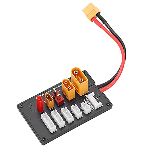 Marhynchus LIPO XT60 Batterie -LadegeräT Paul -Lastkarte für 2 6S Pasta, Geeignet für das IDST IMAXB6 / B6AC LadegeräT, XT90 / XT60 / XT30 / JST/T Staus von Marhynchus