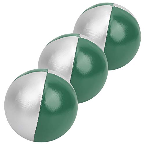 Marhynchus Malabarismus Ball der Jugues Tragbaren Pädagogischen Widerstand Gegen Larm für Freizeit und Unterhaltung von Polyurethanmaterial (grün/Silber) von Marhynchus
