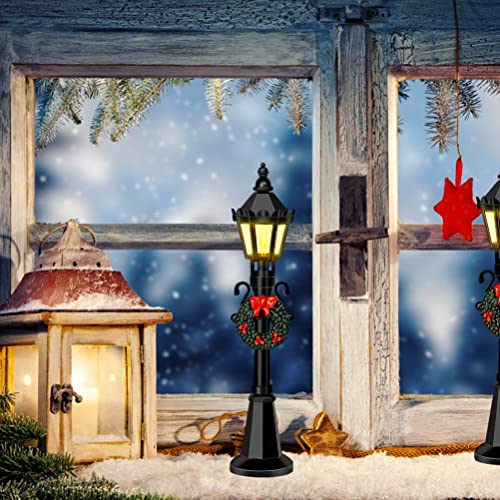 Marhynchus Plastik Miniatur -Straßenlaternen mit LED -Lichtquelle für Dollhouse Decor, Ideal für Lehr und Szenenmodelle, 4 PCs Marhynchus Plastik Miniatur -Straßenlaternen mit LED -Lichtquelle für Dollhouse Decor, Ideal für Lehr und Szenenmodelle, 4 PCs von Marhynchus