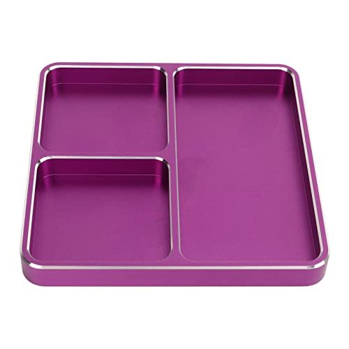 Marhynchus RC Metall Reparaturwerkzeug RC Aluminiumschraube Aluminiumlegierschraube Einstellscheibe für die Automodellebene des Autoboots (Purple) von Marhynchus