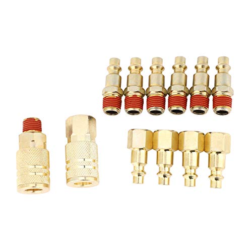 Marhynchus Schnelle Kuppler, Messing -Plattier -Eisenklemme, NPT 1/4in mit Einer Guten Versiegelungsleistung für Bequeme Lagerung und Tragen Marhynchus Schnelle Kuppler, Messing -Plattier -Eisenklemme, NPT 1/4in mit Einer Guten Versiegelungsleistung für Bequeme Lagerung und Tragen von Marhynchus
