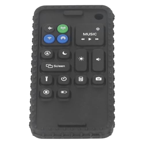 Marhynchus Smartphone Form Toy Sensory Spielzeug Silikonentwicklung für und Mädchen für und Mädchen (Black) von Marhynchus