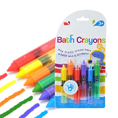 Marhynchus Ungiftige Buntstifte für die Badewanne, Buntstifte für die Dusche, Buntstifte für die Badezeit, Lebensmittelfarbe, Wachspinsel für , Zum Auftragen auf Wände, Böden, Fliesen und (Color) Marhynchus Ungiftige Buntstifte für die Badewanne, Buntstifte für die Dusche, Buntstifte für die Badezeit, Lebensmittelfarbe, Wachspinsel für , Zum Auftragen auf Wände, Böden, Fliesen und (Color) von Marhynchus