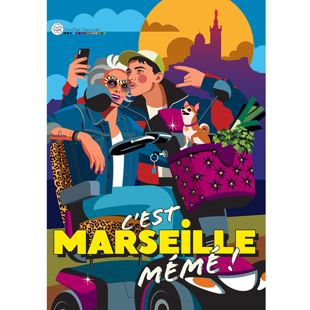 Marie-Chantal C'EST MARSEILLE MEME ! 1000 Teile Puzzle MC-F-05033 von Marie-Chantal