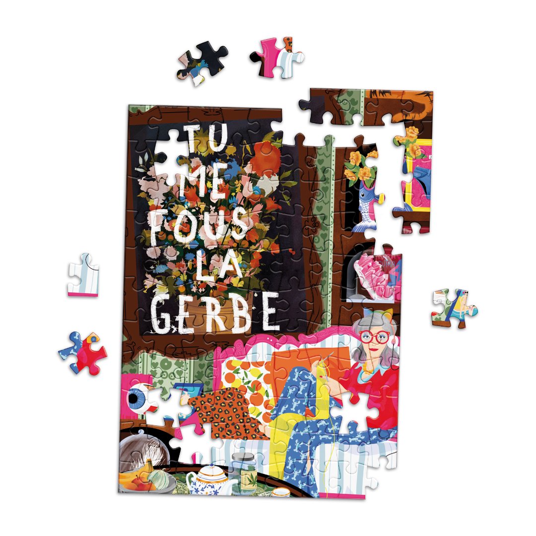 Marie-Chantal Gerbe 100 Teile Puzzle Marie-Chantal-73620 von Marie-Chantal