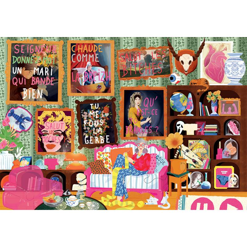 Marie-Chantal Libre comme l'art 2000 Teile Puzzle MC-F-05019 von Marie-Chantal