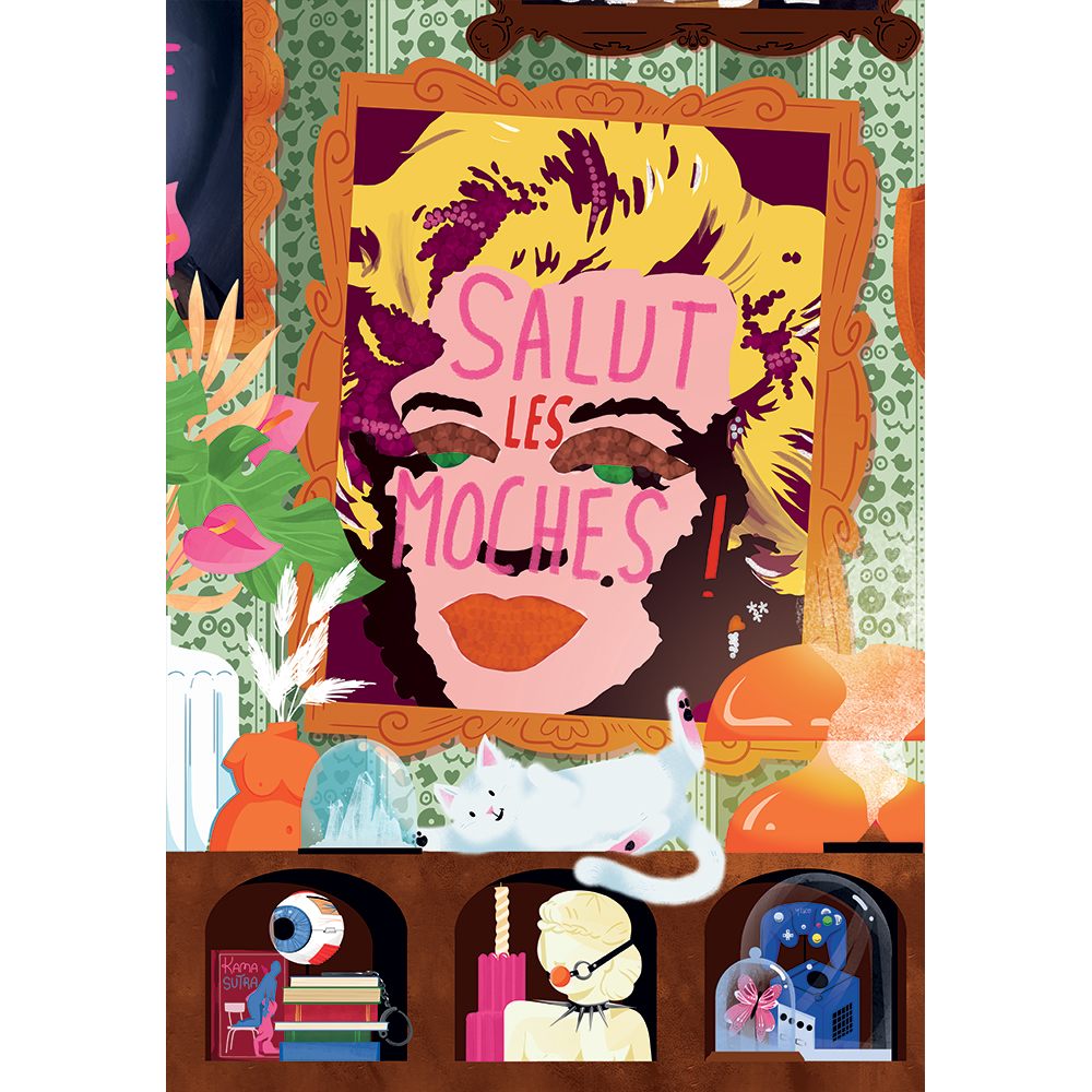 Marie-Chantal Salut Les Moches ! 1000 Teile Puzzle MC-F-05020 von Marie-Chantal