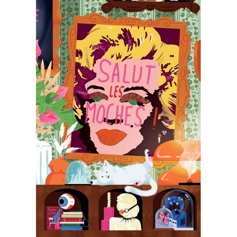 Marie-Chantal Salut Les Moches ! 1000 Teile Puzzle MC-F-05020 Marie-Chantal Salut Les Moches ! 1000 Teile Puzzle MC-F-05020 von Marie-Chantal