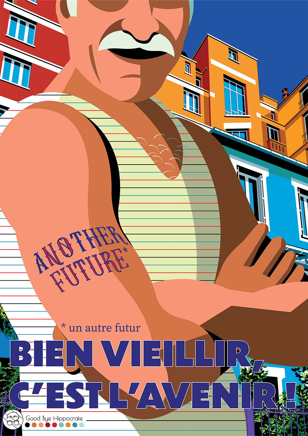 Marie-Chantal XL Teile - Bien vieillir c'est l'avenir 500 Teile Puzzle Marie-Chantal-13393 von Marie-Chantal