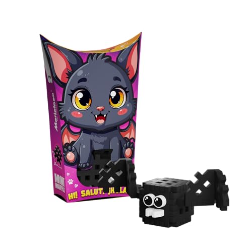 Marionex Mini Waffle Pocket Pets - Fledermaus, Blöcke 15 EL. von Marioinex Toy Factory