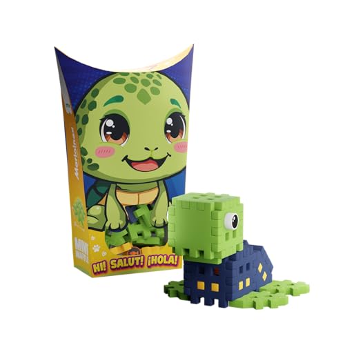 Marionex Mini Waffle Pocket Pets - Schildkröte, 25 EL. von Marioinex Toy Factory