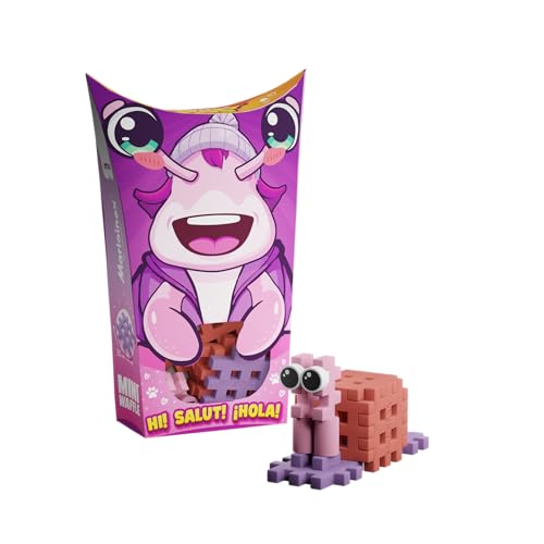 Marionex Mini Waffle Pocket Pets - Schnecke, 15-teilig Blöcke von Marioinex Toy Factory