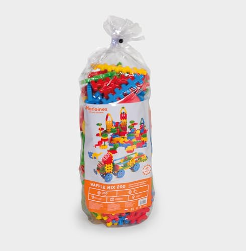 Marioinex 900017 Waffelblöcke Mix, 200 Stück Marioinex 900017 Waffelblöcke Mix, 200 Stück von Marioinex