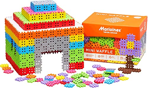 Marioinex 902141 Mini Waffle 500 klocki, Multicolor von Marioinex