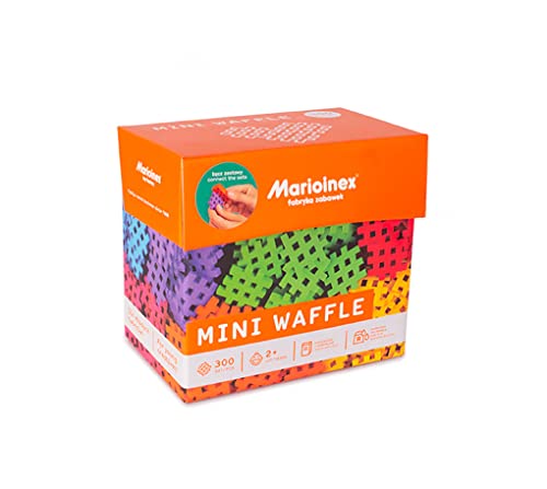 Marioinex Marioinex_902189 902189 Mini-Waffel-Set, 300 Stück, Mehrfarbig von Marioinex