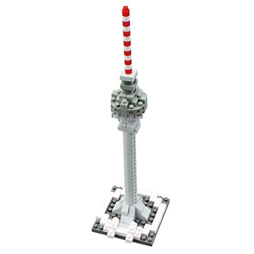 nanoblock NBC-258 NBC-258-Berlin Tower Konstruktionsspielzeug, Mehrfarbig von nanoblock