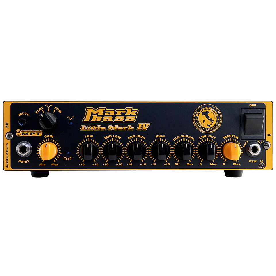 Markbass Little Mark IV Topteil E-Bass Markbass Little Mark IV Topteil E-Bass von Markbass