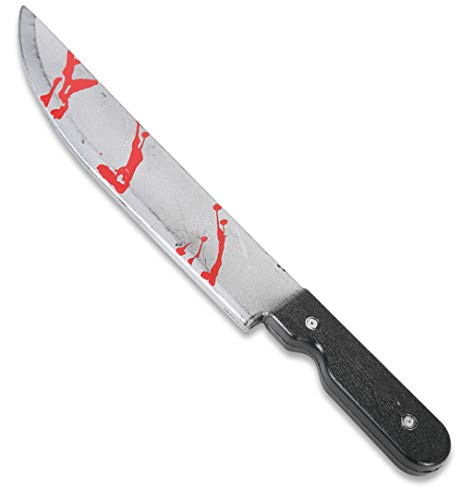 Messer mit Blut, ca. 50 cm Länge von Markenlos