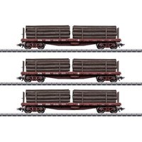 MÄRKLIN 45600 H0 US-Rungenwagen-Set zur Shay II, Western Maryland MÄRKLIN 45600 H0 US-Rungenwagen-Set zur Shay II, Western Maryland von Marklin