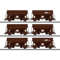 MÄRKLIN 46308 H0 Schwenkdachwagen-Set Bauart Tdrrs, ÖBB, Ep. VI von Marklin