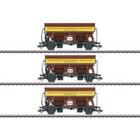 MÄRKLIN 46335 H0 Schwenkdachwagen-Set Tdgs 930, DB, Ep. IV von Marklin