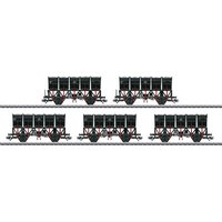 MÄRKLIN 46356 H0 Muldenkippwagen-Set Ommi 51, DB, Ep. III von Marklin