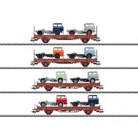 MÄRKLIN 46406 H0 Güterwagen-Set Fahrzeugtransport, DR, Ep. IV MÄRKLIN 46406 H0 Güterwagen-Set Fahrzeugtransport, DR, Ep. IV von Marklin