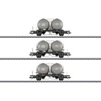 MÄRKLIN 46632 H0 Kugelbehälterwagen-Set Uces und Ucs-y, NS, Ep. IV von Marklin