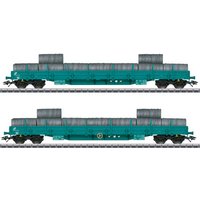 MÄRKLIN 47107 H0 Niederbordwagen-Set Res, FS, Ep. VI MÄRKLIN 47107 H0 Niederbordwagen-Set Res, FS, Ep. VI von Marklin