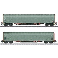 MÄRKLIN 47114 H0 Schiebeplanenwagen-Set Rilns AAE, DSB, Ep. V von Marklin