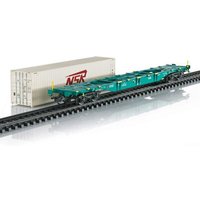 MÄRKLIN 47135 H0 Container-Tragwagen Bauart Sgns, Lineas NV/SA, Ep. VI von Marklin