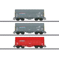 MÄRKLIN 47224 H0 Schiebeplanenwagen-Set Shimmns, NACCO, Ep. VI MÄRKLIN 47224 H0 Schiebeplanenwagen-Set Shimmns, NACCO, Ep. VI von Marklin
