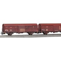 MÄRKLIN 47312 H0 Spundwandwagen-Set: 2 x Gbs 256, DB AG, Ep. V von Marklin
